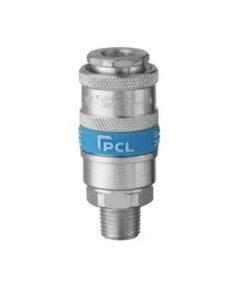 PCL Airflow 3/8" BSPT Male Coupling | AC21EM