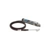Product shot of the PCL AIRFORCE MK4 Twin-Clip Connector High Pressure Tyre Inflator with silver casing and black hose.