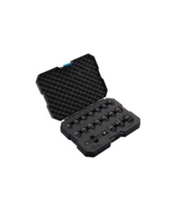 1/2" impact socket set in black carry case from PCL
