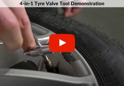 Screen capture taken from PCL's YouTube video of how to use the tyre valve tool