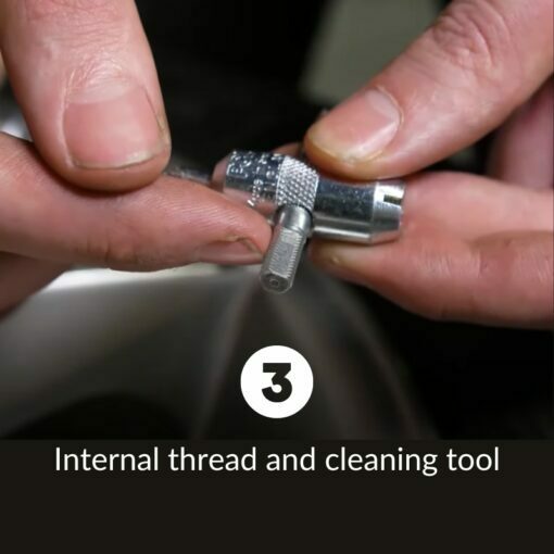 Tyre Valve Internal Cleaning