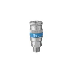thumbnail image 2 of Genuine PCL VERTEX Air Line Coupling - 1/4 BSPT Male AC91CM, UK Made 2 of 5