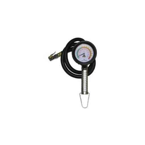 PCL ADTG4 Alloy Dial Tyre Inflator 10-210 psi & 0.7-15 bar, 0.85m Hose Euro Connector
