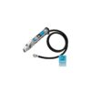 Product image with a white background of the silver PCL Airforce MK4 Linear high pressure tyre inflator with black hose.