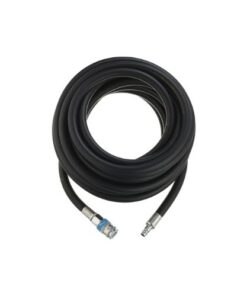 Black Air Hose with PCL T25 XF Coupling/Adaptor