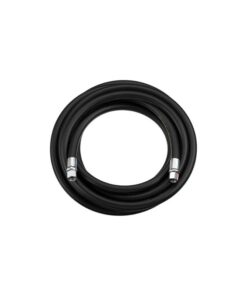 Black Air Hose fitted with Nut and Tail ends