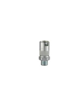 1/2" Coupling with 1/2" BSPT Male