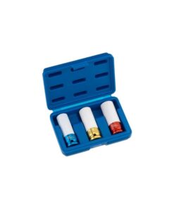 PCL APA12 3 Piece 1/2" Drive Alloy Wheel Impact Socket Set