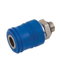 Rectus 26KE Series Male BSPP Safety Coupling with a Self-Venting System