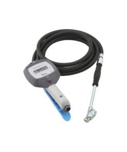 PCL ACCURA 1 Tyre Inflator 0-12 BAR, 2.7m Hose Twin Clip-on Connector | DAC1C06