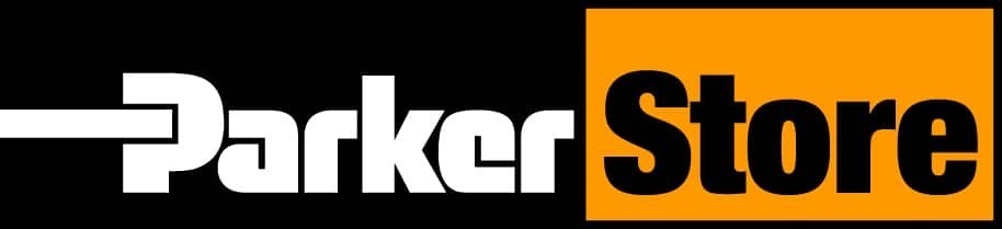 Black and yellow Parker Store logo