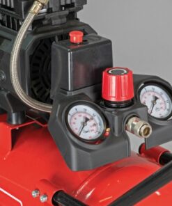 Alternative view of Portable Air Compressor | 24Litre 5.6CFM 1.5HP | Siltek F-B2CC304FNN557