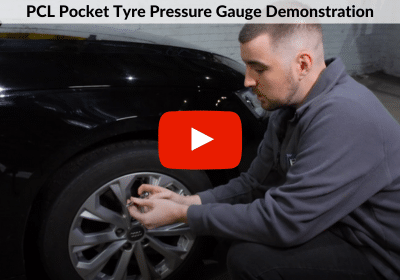 Screenshot of PCL Pocket tyre pressure gauge demo