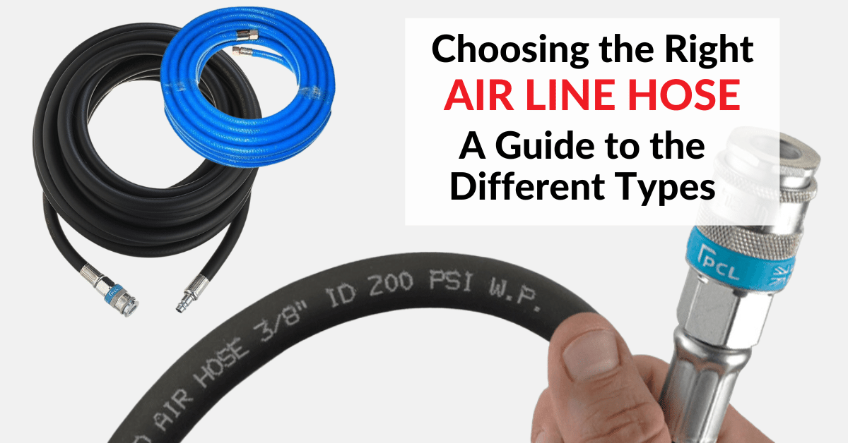 Choosing the Right Air Line Hose: A Guide - Metro Sales