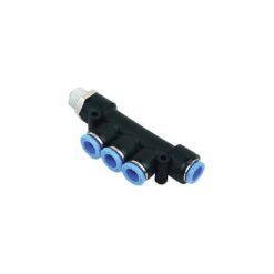 5-Way Multiple Connector (BSPT) Push-In Fittings