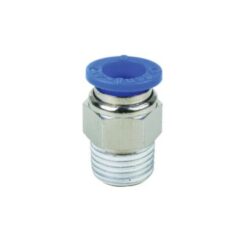 Hex Body Male Stud (Metric) 4mm OD - M5 thread | PC04-M5