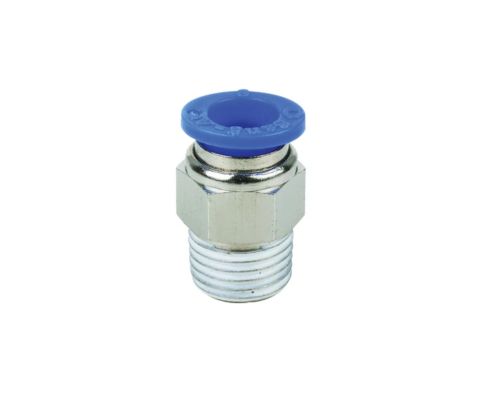 Hex Body Male Stud (Metric) 4mm OD - M5 thread | PC04-M5