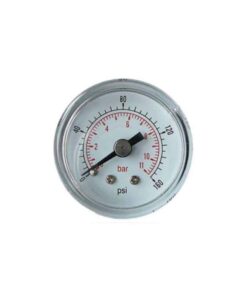 40mm Pressure Gauge - Centre Back