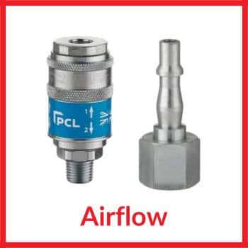 PCL Airflow range quick couplings