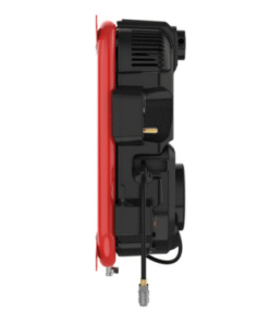Side view of the Fini Genius pro wall mounted compressor with 2L receiver