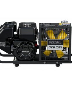 Coltri Icon Kohler Petrol breathing compressor - black with yellow fan