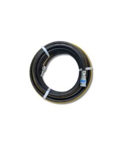 Black/Yellow Air Hose with PCL T19 Vertex Coupling/Adaptor