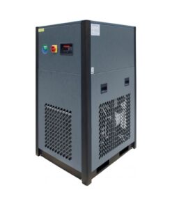 Product shot of the MKE-53 Economy Air Dryer 31CFM on a white background. The dryer is silver with black edges.
