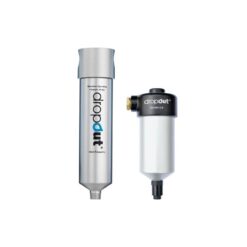 Aluminium Dropout® Water Separator, 1000 l/min, 3/4 Port with Auto Drain