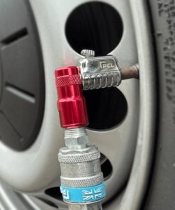 Alternative view of Closed End Angled Tyre Valve Connector | 1/4" Female Thread
