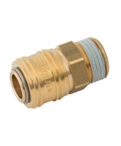 Parker Rectus T26 1/2" Male Brass Coupling | 26KAAW21MPX