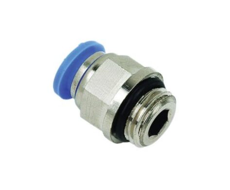 Hex Body Male Stud (BSPP) 4mm OD – 1/8" | PC04-G1
