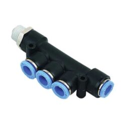 5-Way Multiple Connector Plastic