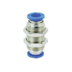 Equal Bulkhead Connector 4mm OD | PMM04