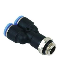 Swivel Male Stud Y Piece Metric